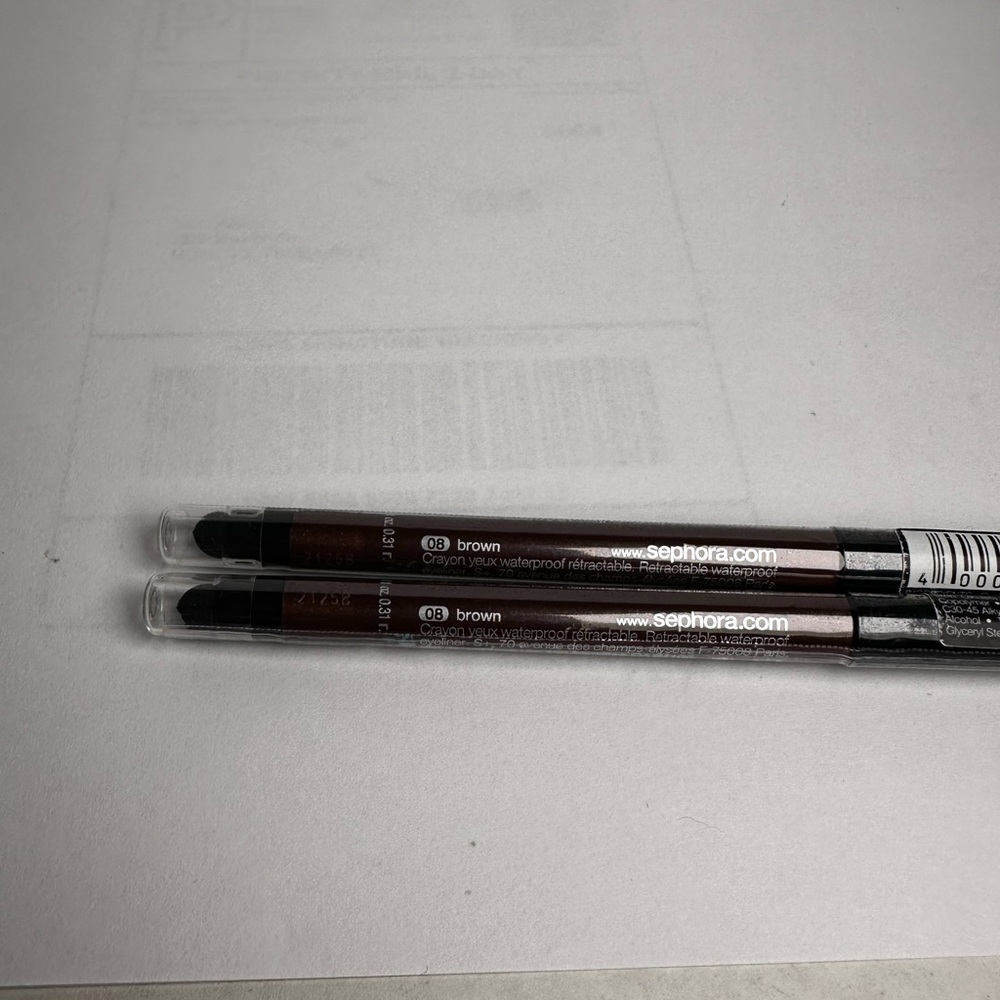 06 Brown - SEPHORA COLLECTION Waterproof 12HR Retractable Eyeliner Pencil NEW - Picture 3 of 4